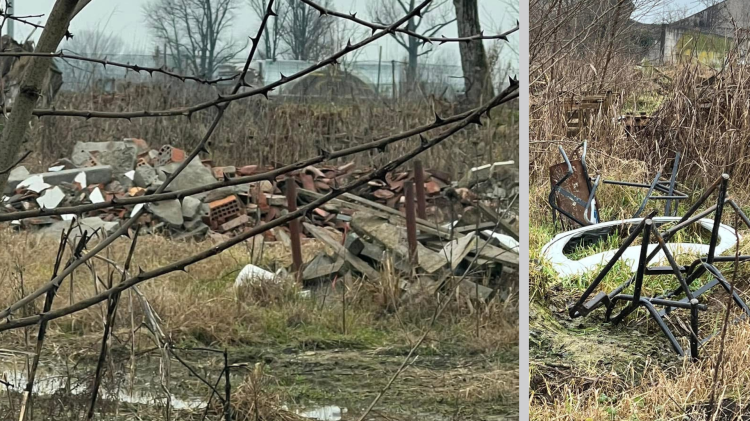 Discarica abusiva dietro il santuario, rabbia dei residenti