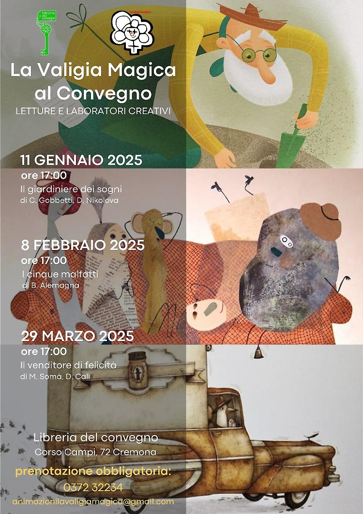 Lettura Animata de "I Cinque Malfatti" di Beatrice Alemagna + Laboratorio Creativo 