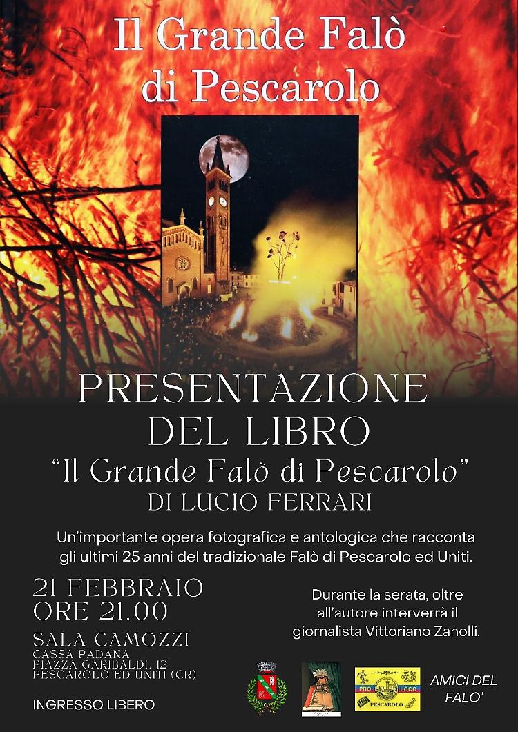 Presentazione del libro "Il Grande Falò di Pescarolo"