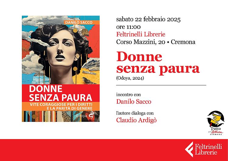 Presentazione del libro "Donne senza paura" di Danilo Sacco