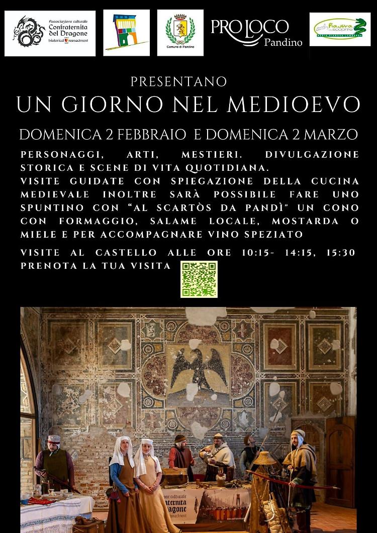 Un giorno nel Medioevo al Castello: personaggi, arti, mestieri