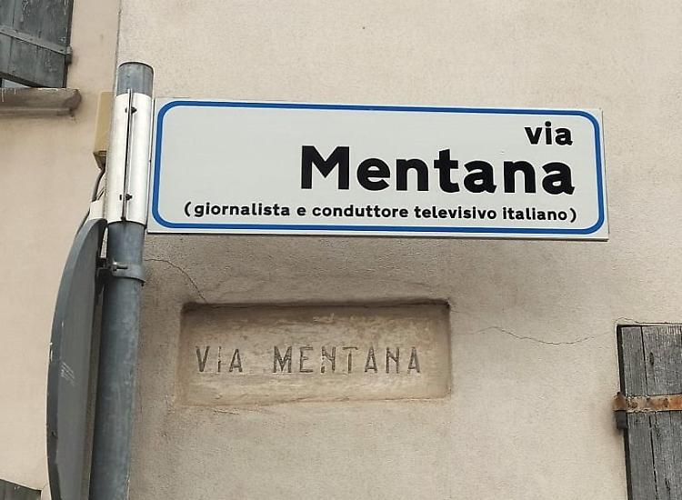 Una via per Mentana