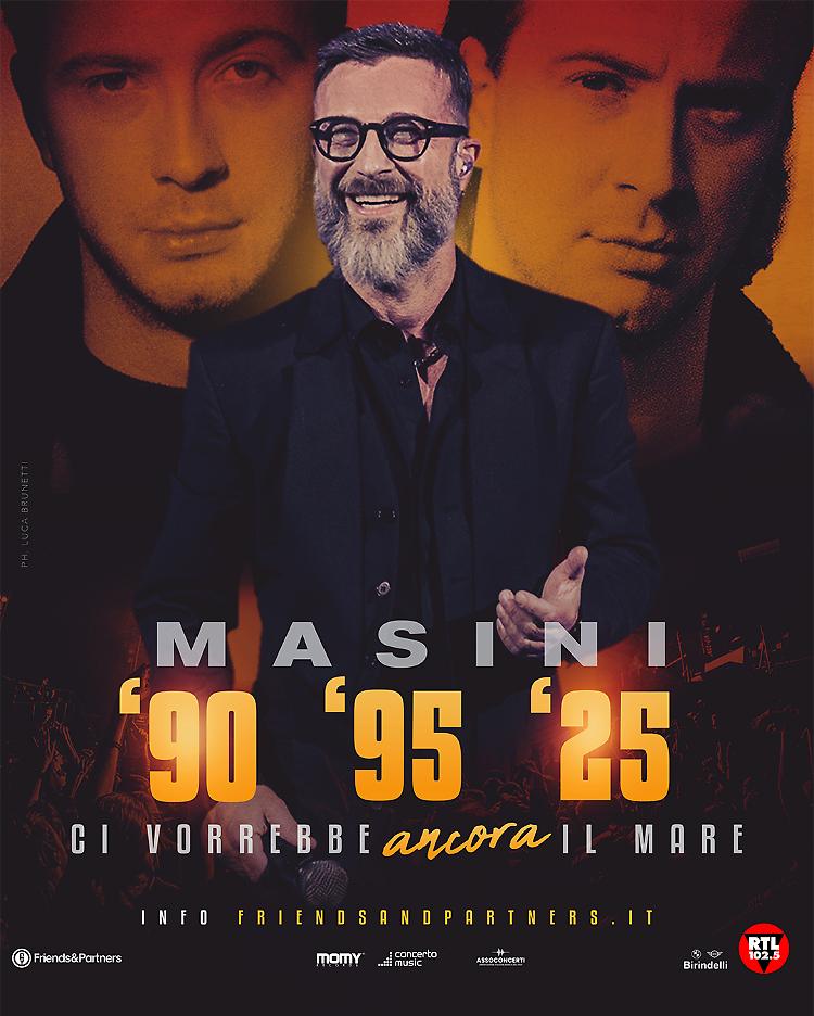 Marco Masini al Ponchielli il 29 ottobre 2025