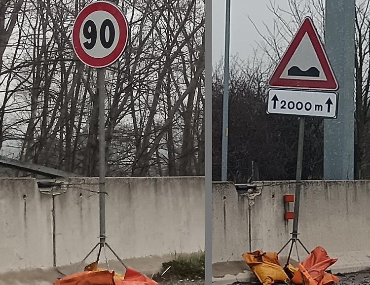Paullese, asfalto ko: il limite scende a 90 