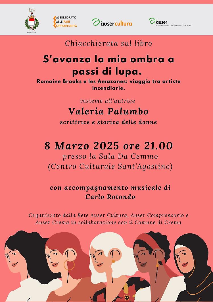 Chiacchierata sul libro "S'avanza la mia ombra a passi di lupa"