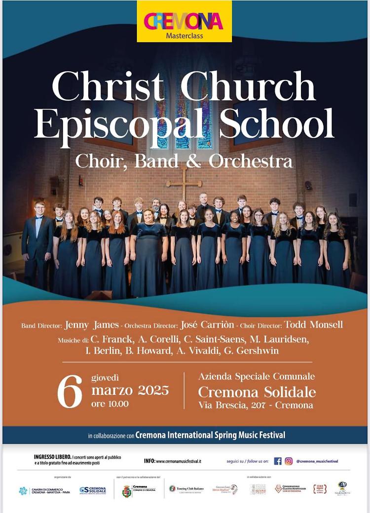 Christian Church Episcopal School: Choir, Band & Orchestra