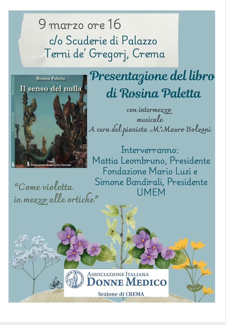 Presentazione del libro "Il senso del nulla"