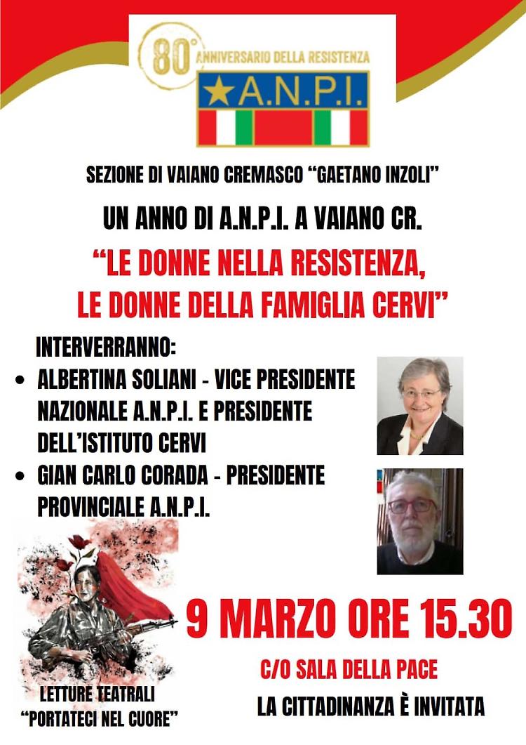 Le donne della Resistenza, le donne della famiglia Cervi