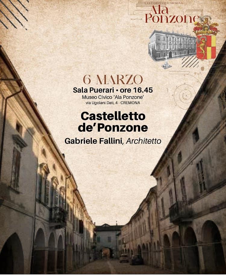 Incontro con Gabriele Fallini:  "Castelletto de' Ponzone"