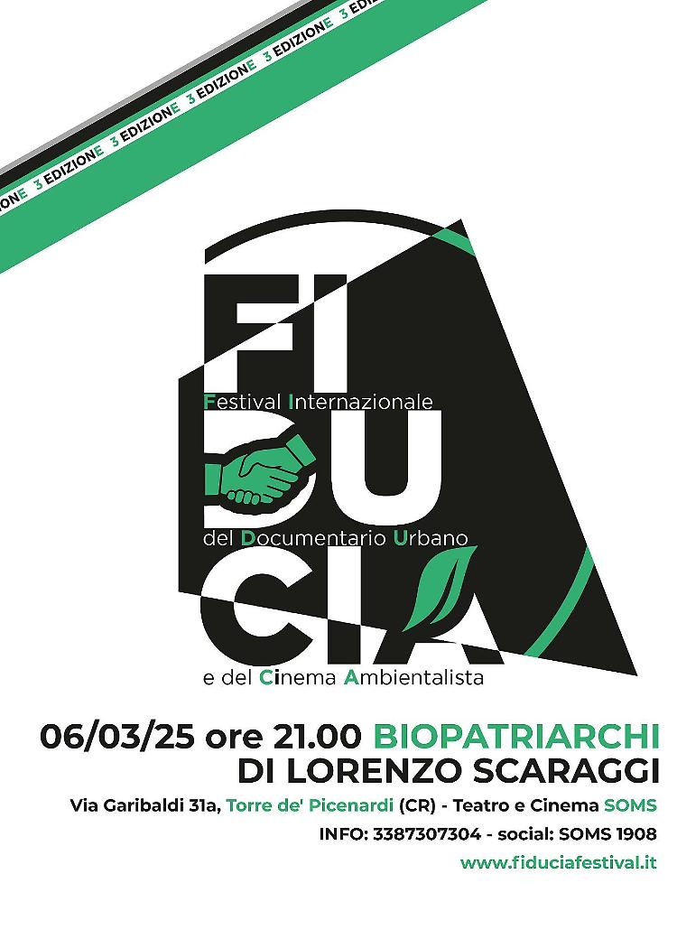 Proiezione di "Biopatriarchi", documentario di Lorenzo Scaraggi