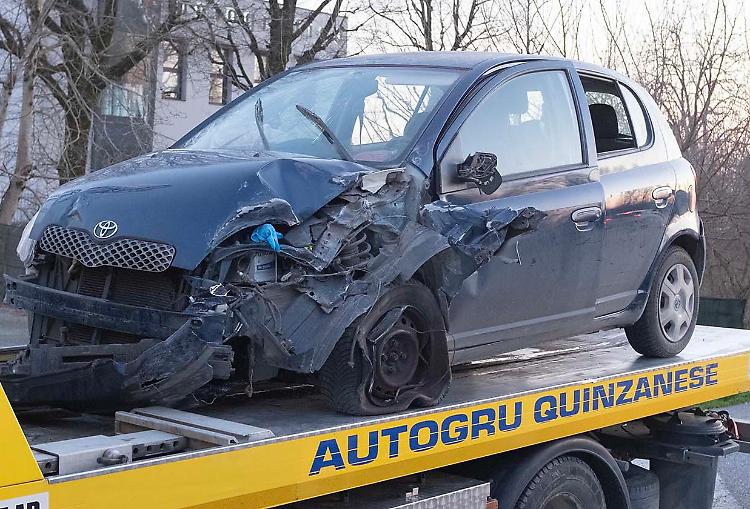 Scontro a San Felice, coinvolti quattro minori