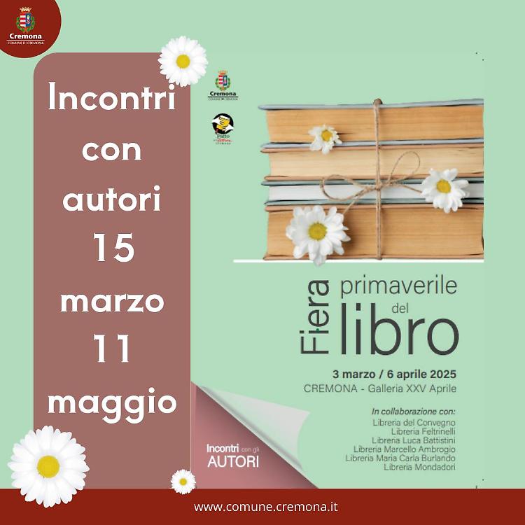 Fiera primaverile del libro: bancarelle ed incontri