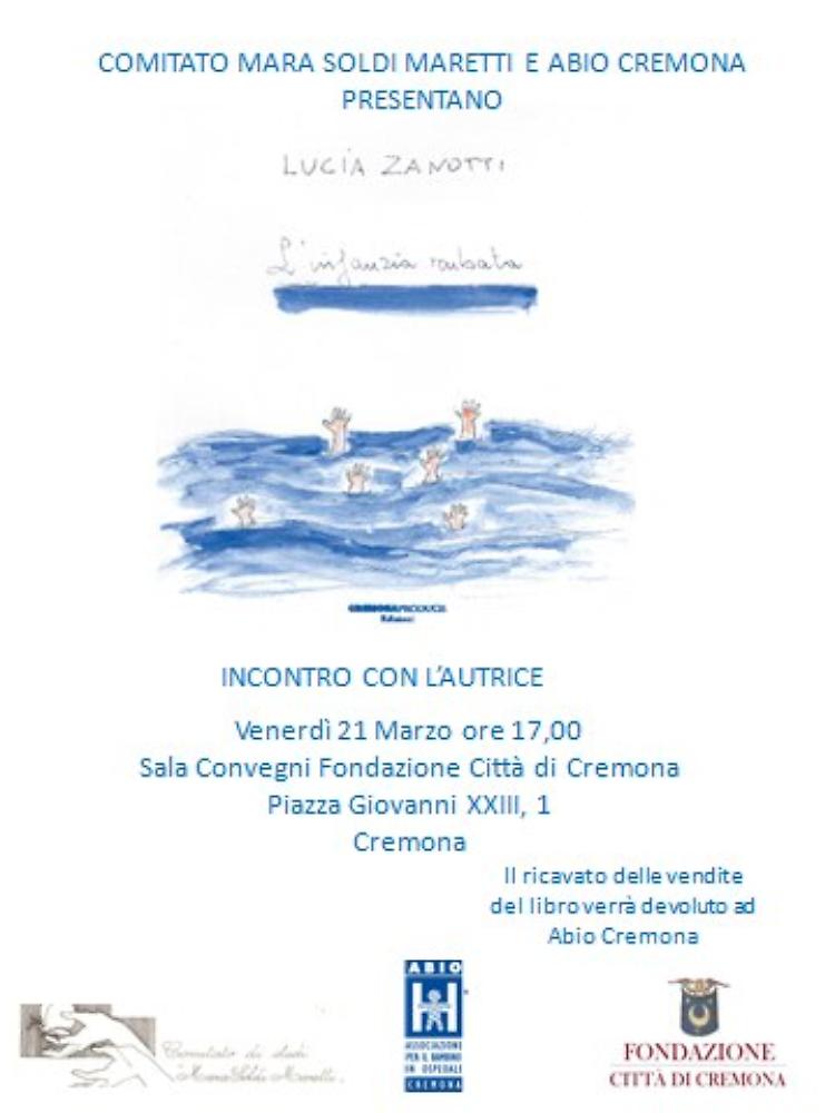 Presentazione del libro "L'infanzia rubata"
