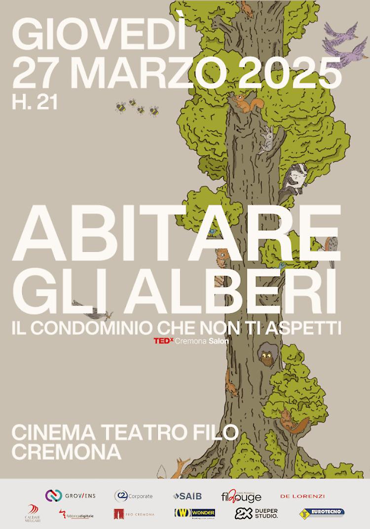 TEDxCremona Salon - Abitare gli alberi