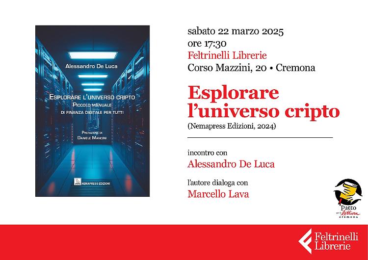 Presentazione del libro "Esplorare l'universo cripto" 