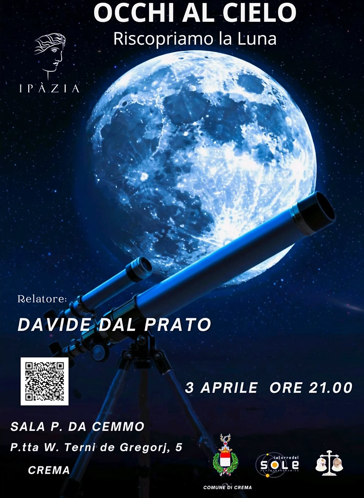 Occhi al cielo, riscopriamo la Luna con Davide Dal Prato