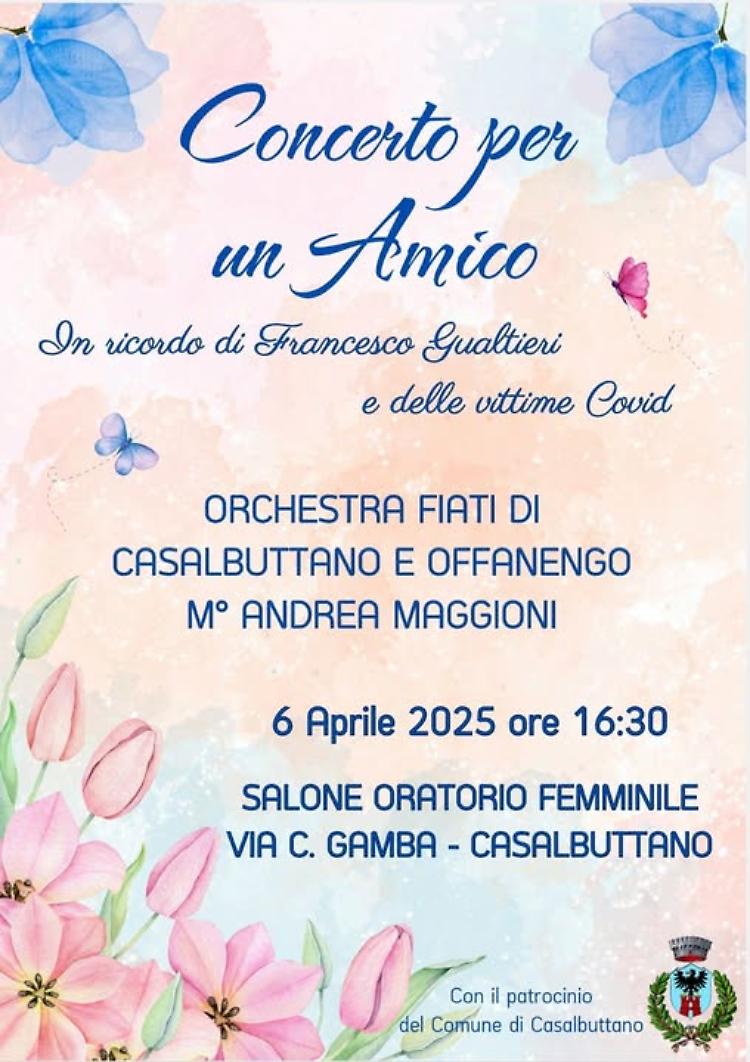 Concerto per un Amico, orchestra di fiati