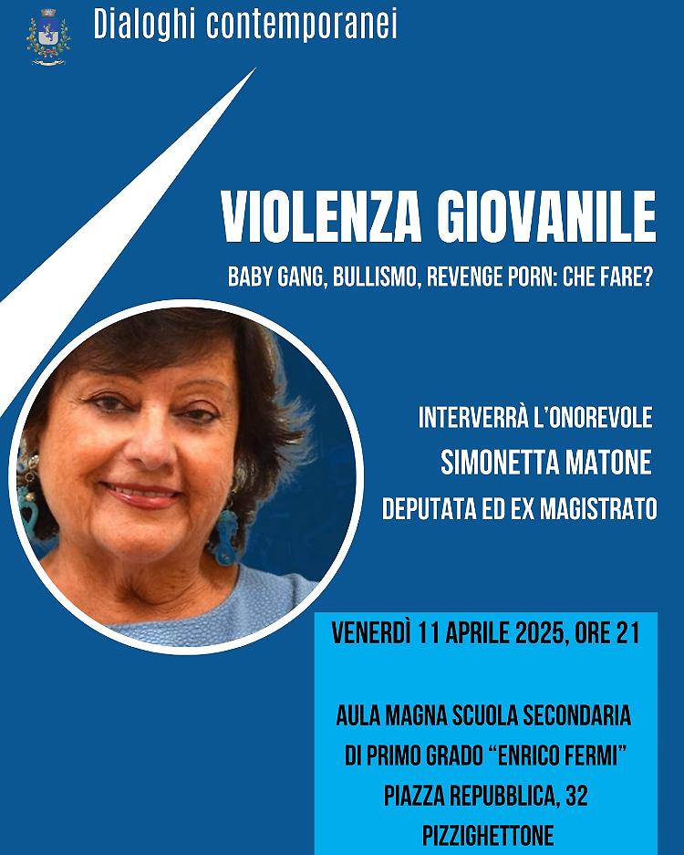 Violenza giovanile, che fare? Incontro con Simonetta Matone