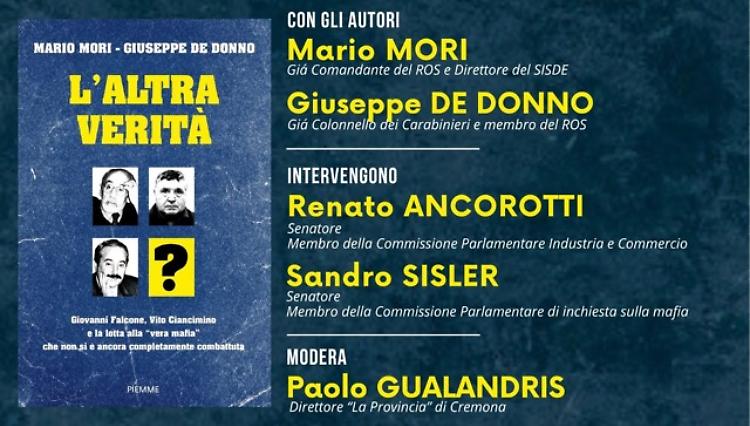 Presentazione del libro “L’Altra Verità” di Mario Mori e Giuseppe De Donno