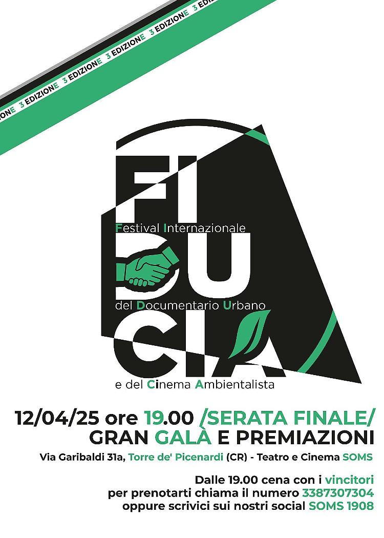 Serata finale con Gran Galà e premiazioni del F.I.D.U.CI.A.