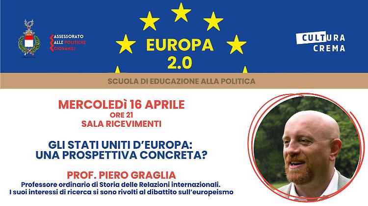 Incontro: “Gli Stati Uniti d’Europa: una prospettiva concreta?”