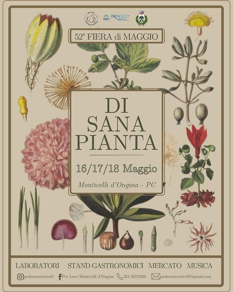 Di Sana Pianta: 52esima edizione della fiera di maggio