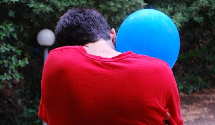 Palloncini anche davanti a scuola
