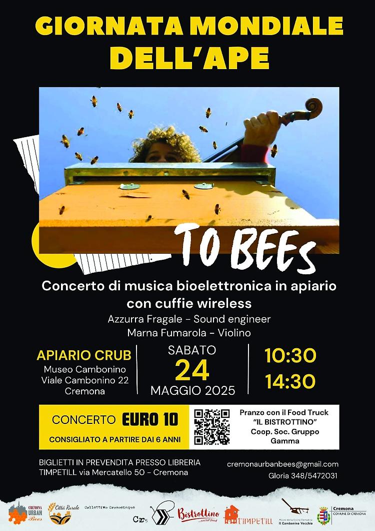 Concerto di musica bioelettronica in apiario