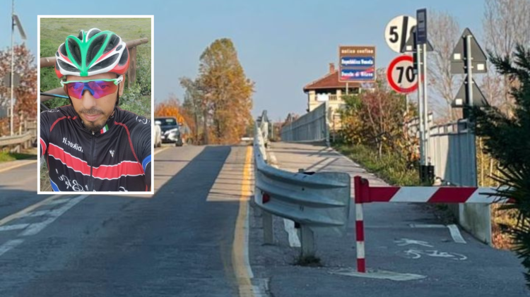 Malore in bici, cade e muore