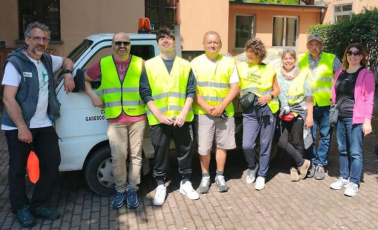 Tutto più pulito grazie ai volontari