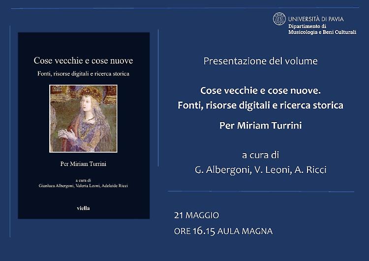 Presentazione del libro "Cose vecchie e cose nuove"
