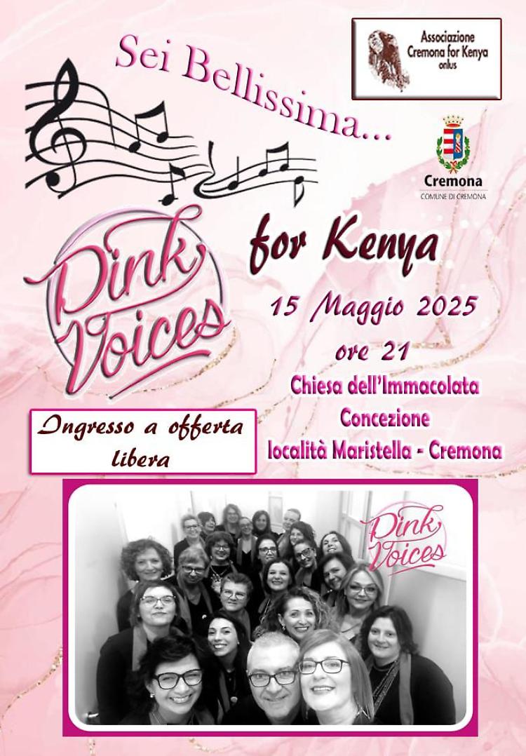 Pink Voices for Kenya - "Sei bellissima...."