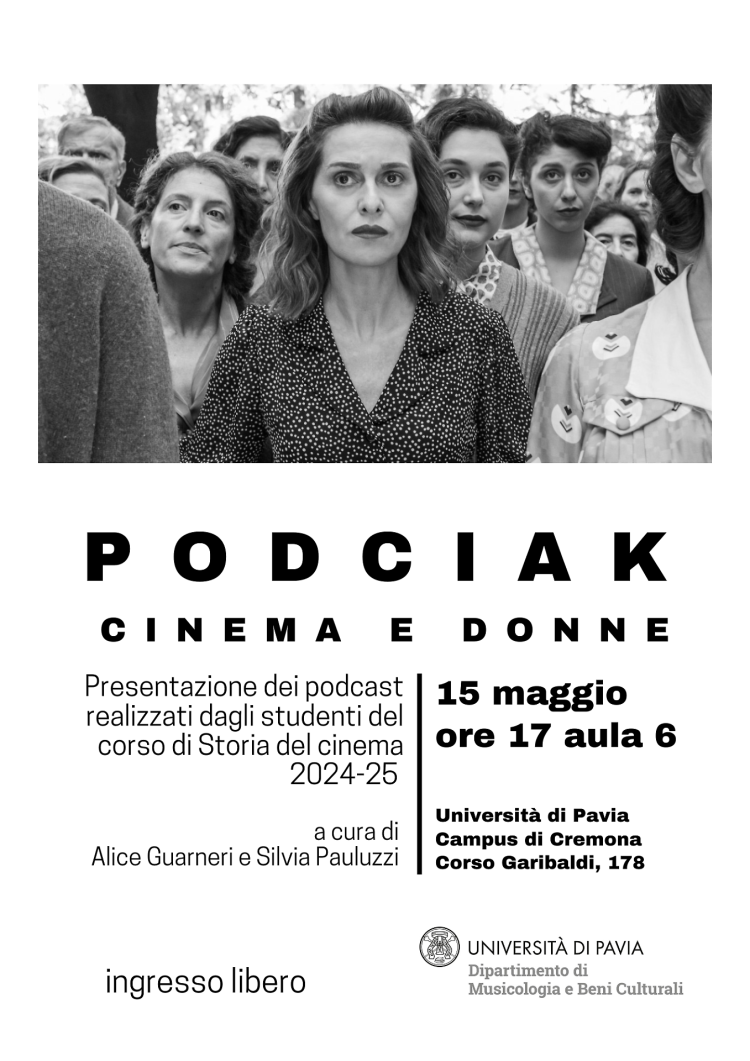 'PODCIAK!', cinema e donne nel podcast degli studenti di Musicologia