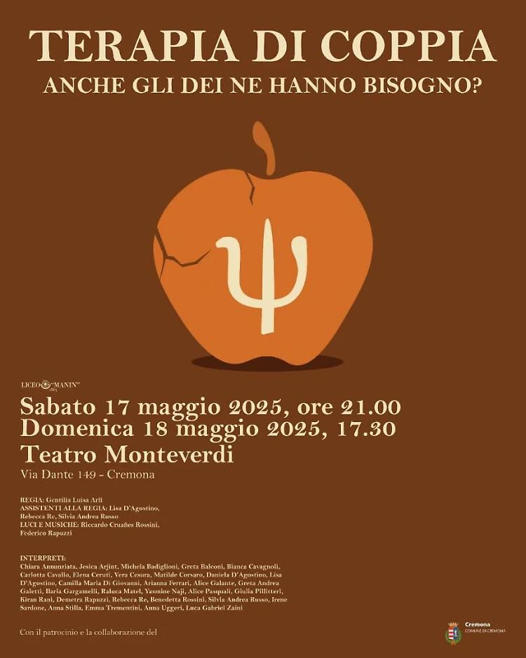 “Terapia di coppia. Anche gli dei ne hanno bisogno?”