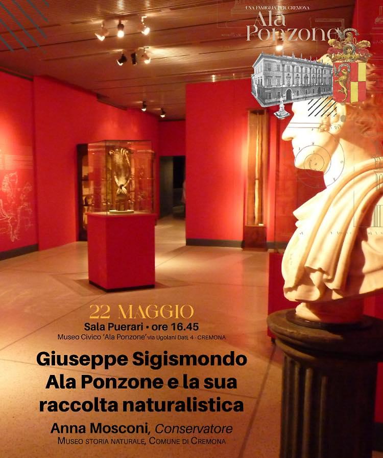 Incontro: Giuseppe Sigismondo Ala Ponzone naturalista