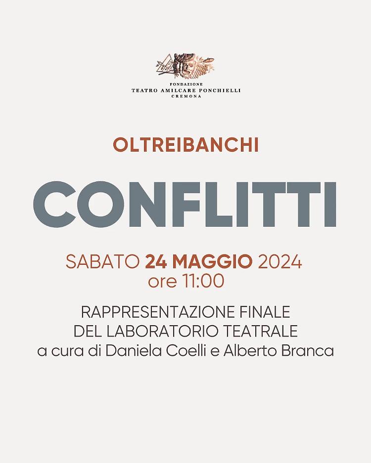 Risultato finale del laboratorio teatrale "Conflitti"