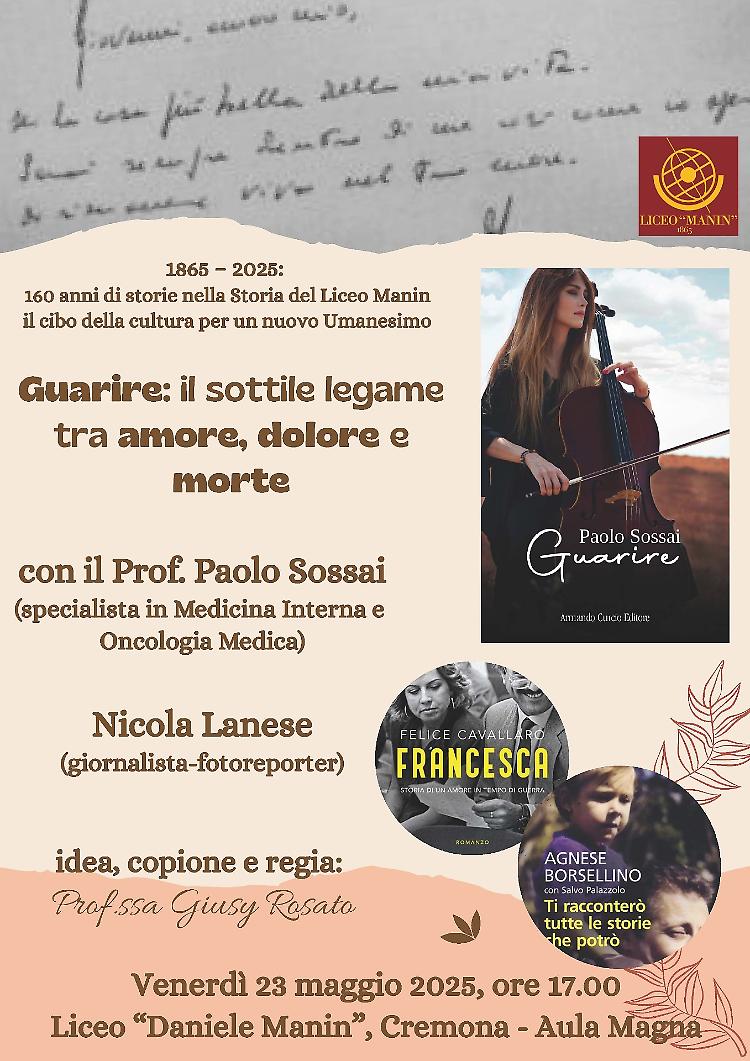 Evento “Guarire: il sottile legame tra Amore, Dolore e Morte”