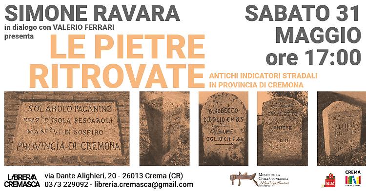 Presentazione del libro di Simone Ravara "Pietre ritrovate" 