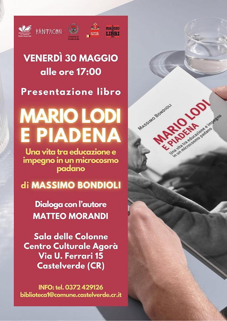 Presentazione del libro "Mario Lodi e Piadena"