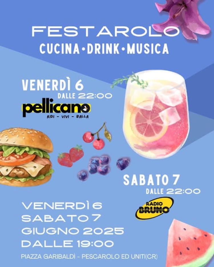 Festarolo 2025: cucina, drink, musica