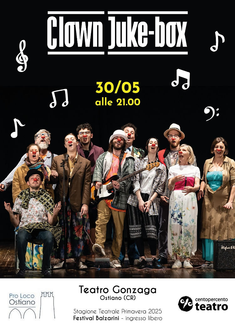  “Clown Juke-Box” Spettacolo di Centopercento Teatro