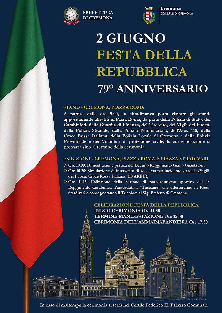 Festa della Repubblica - 79° Anniversario