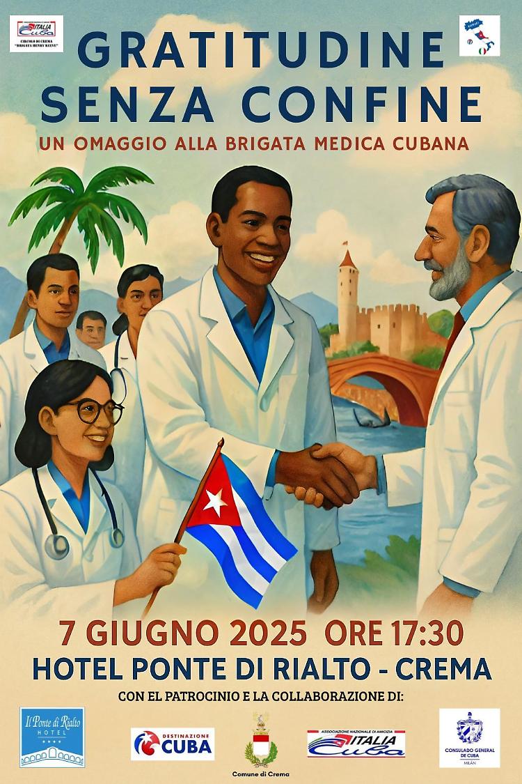 Gratitudine senza confine: omaggio alla Brigata Medica Cubana
