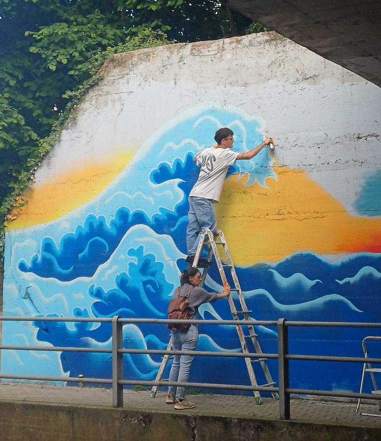 Zaist, il mare a colori
