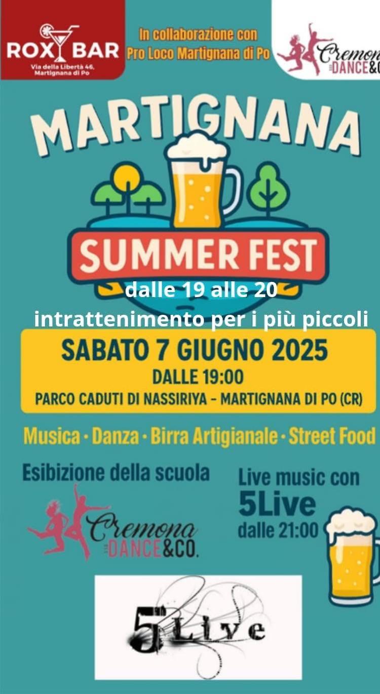 Martignana Summer Fest!