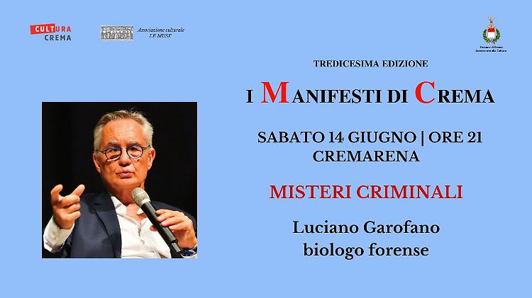 Incontro con Luciano Garofano, biologo forense
