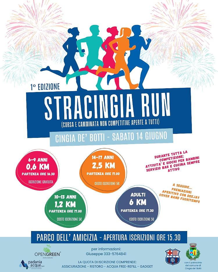 StraCingia Run: l'evento perfetto per tutti