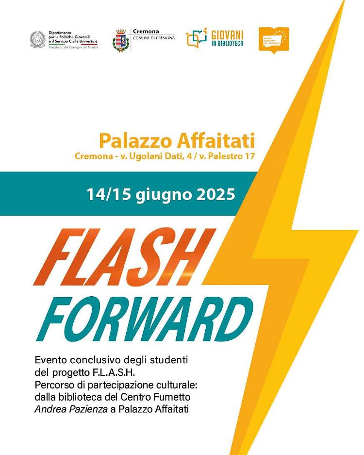 Flash Forward: mostre, giochi, talk, laboratori e visite guidate