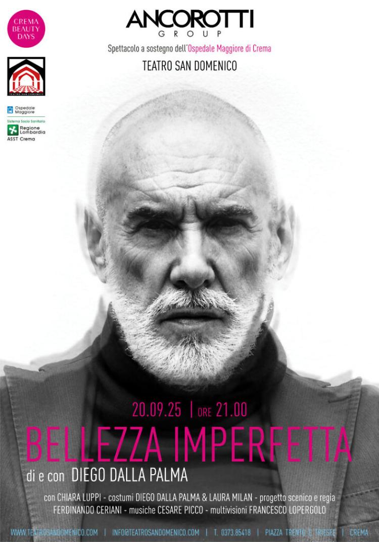 "Bellezza imperfetta" di e con Diego Dalla Palma