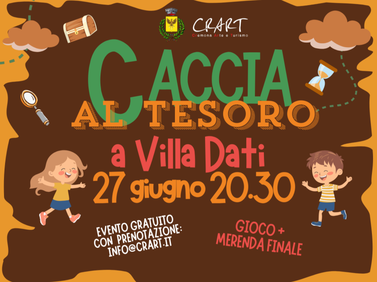Caccia al tesoro nella seicentesca Villa Dati
